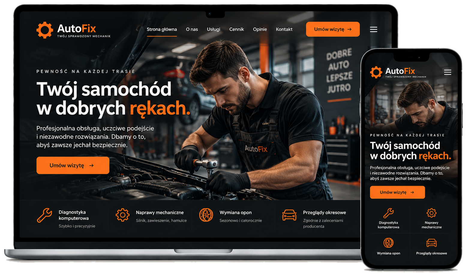 Podgląd projektu AutoFix